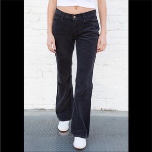 Brandy Melville Dark Blue Corduroy Pants